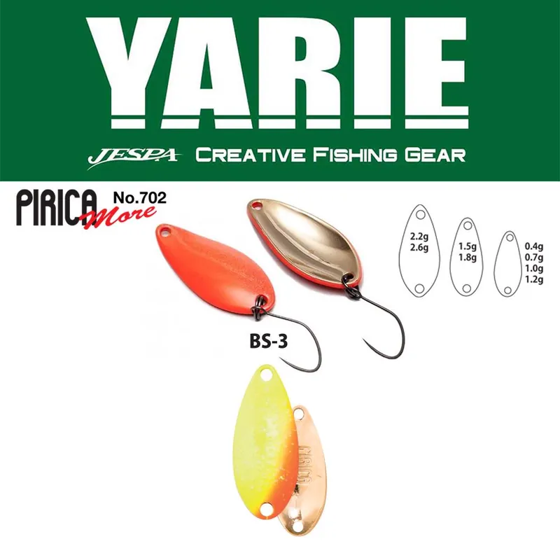 Favoriet Yarie Jespa Yarie 702 Pirica More 1.5g Bs-3 First Lemon támolygó villantó