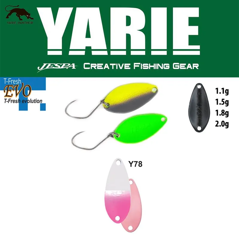Yarie Jespa Yarie 710T T-Fresh Evo 1.5g Y78 Shiropino Gratis Retour