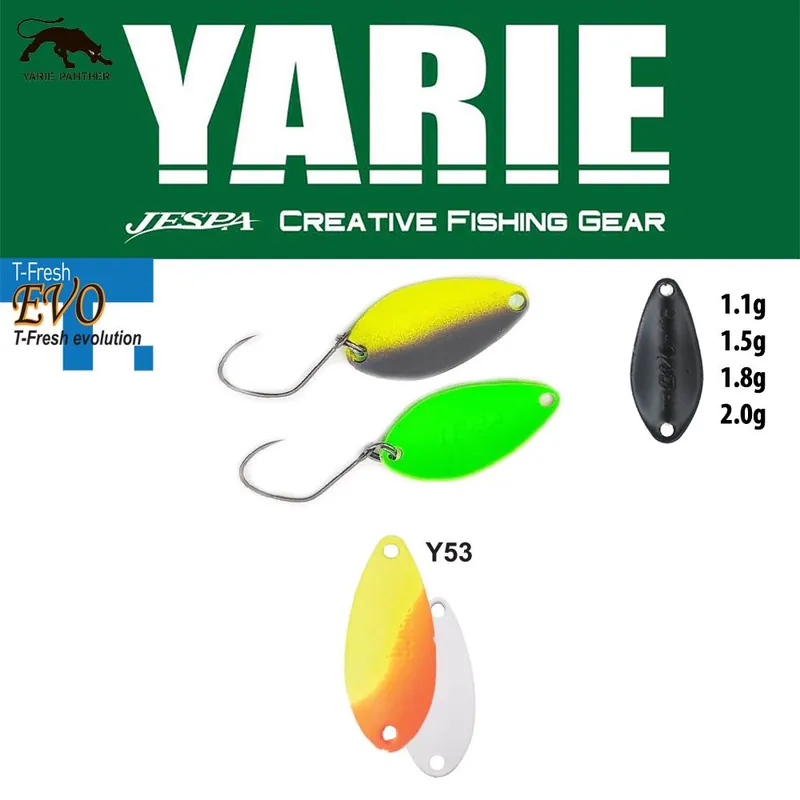 Yarie Jespa Yarie 710T T-Fresh Evo 1.5g Y53 Lemon/Orange Actieprijs