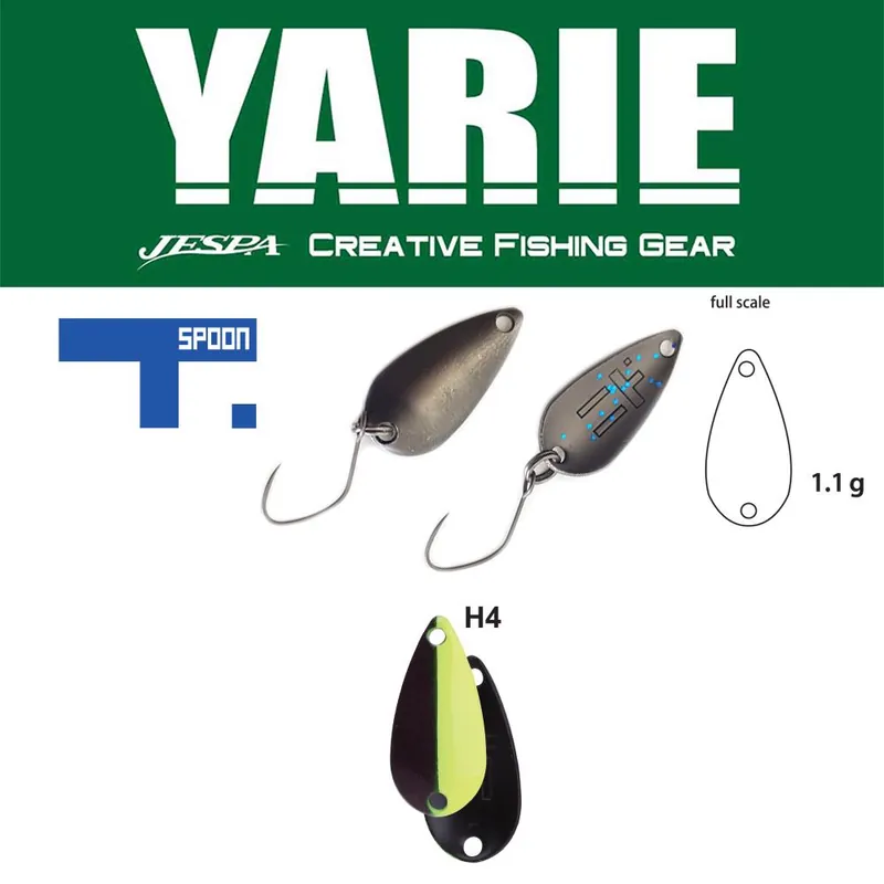Yarie Jespa Yarie 706 T-Spoon 1.1g H4 Km Haif támolygó villantó Merkproduct