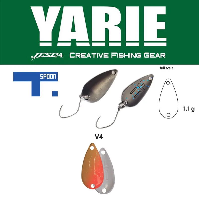Betrouwbaar Yarie Jespa Yarie 706 T-Spoon 1.1g V4mg Ice