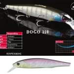 Beperkt Aanbod Herakles Dogo 110Sp 11cm 19g Matt Sunny jerkbait