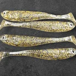 Alpha Tackle Avci Crystal ezüst csillámokkal / 9cm Direct Verzonden
