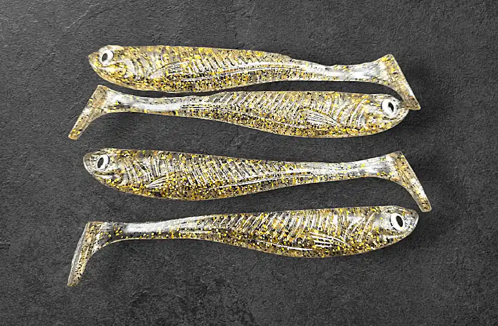 Alpha Tackle Avci Crystal ezüst csillámokkal / 9cm Direct Verzonden