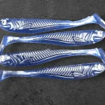 Korting Alpha Tackle Avci Deep Blue fekete csillámokkal/ 9cm