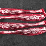 Lage Kosten Alpha Tackle Avci Red Whine fekete csillámokkal/ 9cm