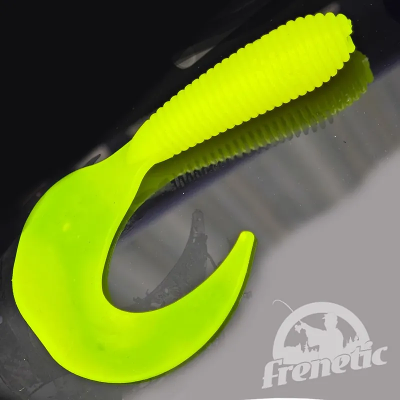 Weekendaanbieding FRENETIC TWISTER Sárga 8,5cm gumihal