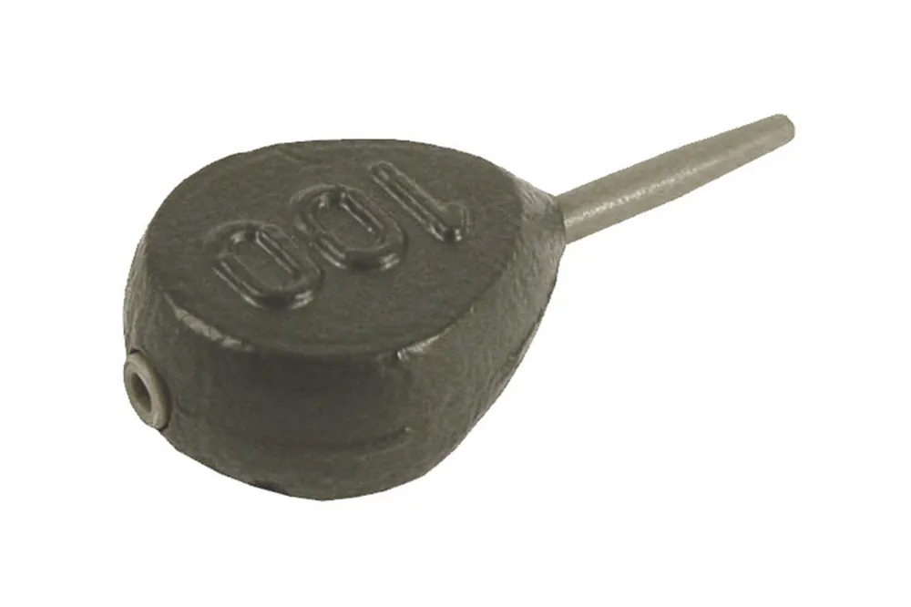 Aanbieding CarpZoom In-line lapos körte ólom, 80g, 1db