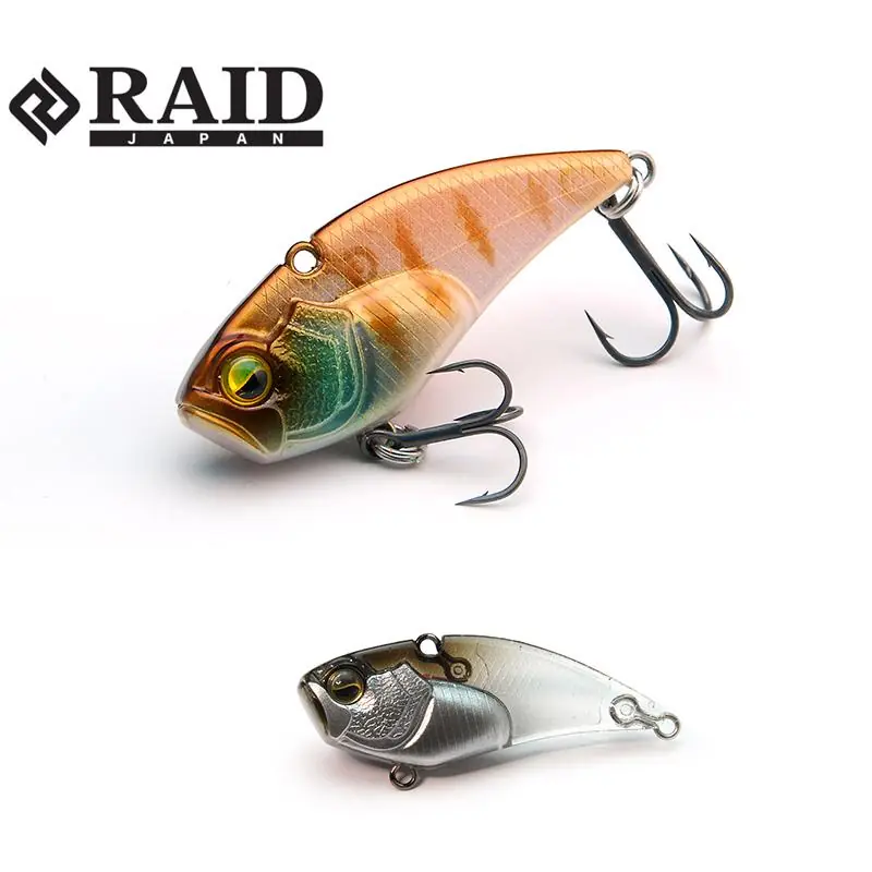 Raid Japan Raid Level Vib Boost 3.5g 38mm 026 Real Kinkuro wobbler Laatste Versie