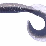 Bestel Nu Rapture Fun Tail Grub 8.5cm black silver plasztik csali