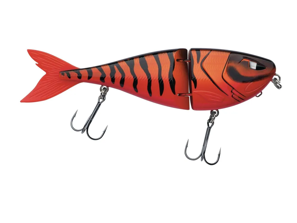 Actieprijs Berkley Zilla Jointed Glider 18cm/80g Red Tiger wobbler