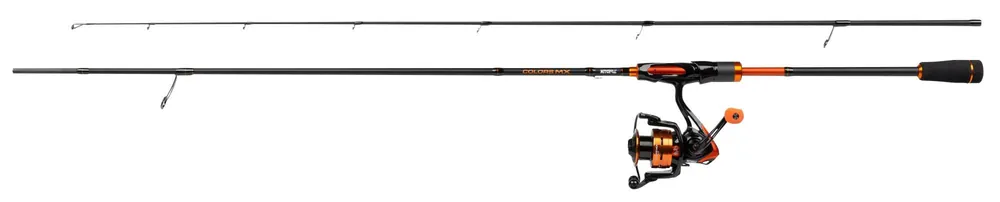 Lage Prijs Mitchell COLORS MX ORA 802MH 10-45G/3000FD CMB pergető szett