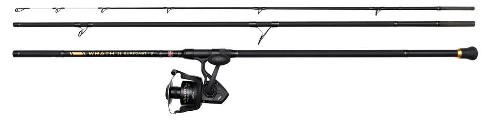 PENN WRATH II SURFCAST 393 250g 8000 CBO pergető szett Laatste Kans