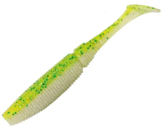 Veilige Betaling Rapture Power Shad Dual 7,5cm apple mint 15 db lágygumi csali