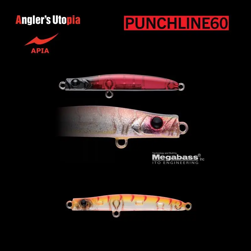 Weekendaanbieding Apia Punch Line 60 5g 60mm 09 Clear Shrimp wobbler