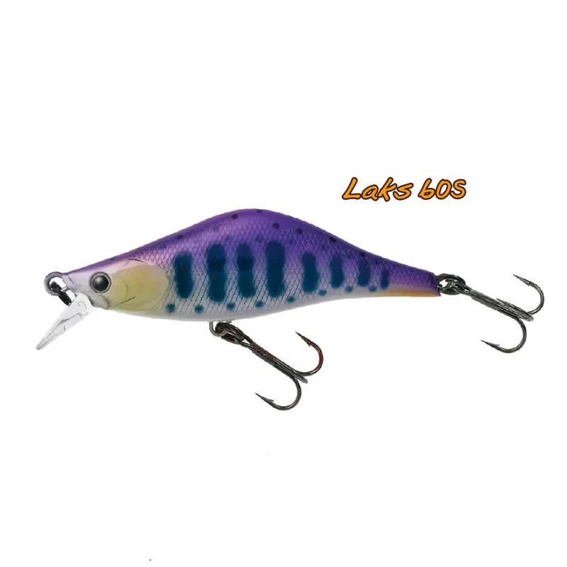 Tiemco Laks 60S 60mm 5.8g Color 012 Purple Back Yamame wobbler Hete Deal