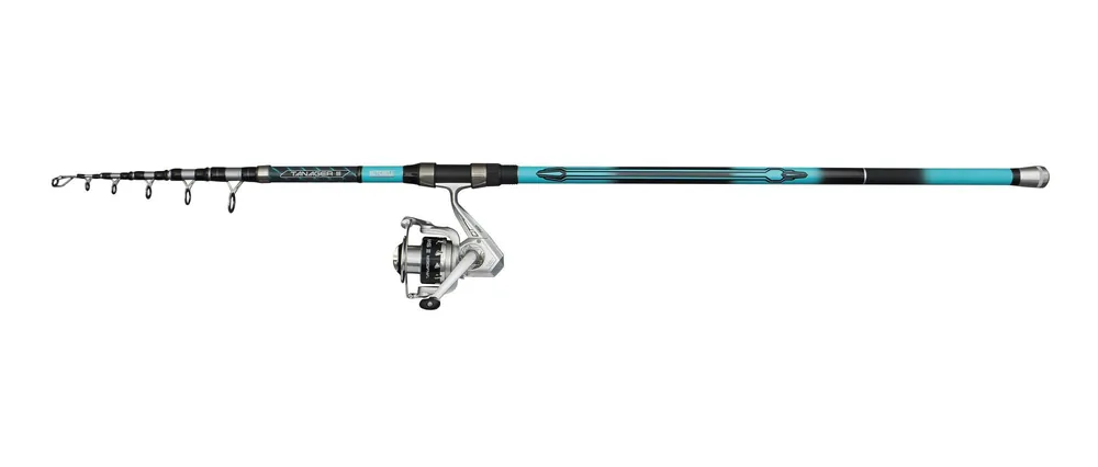 Hoge Kwaliteit Mitchell TANAGER 3 SW T-420 80/150 Surf Pro CMB pergető szett
