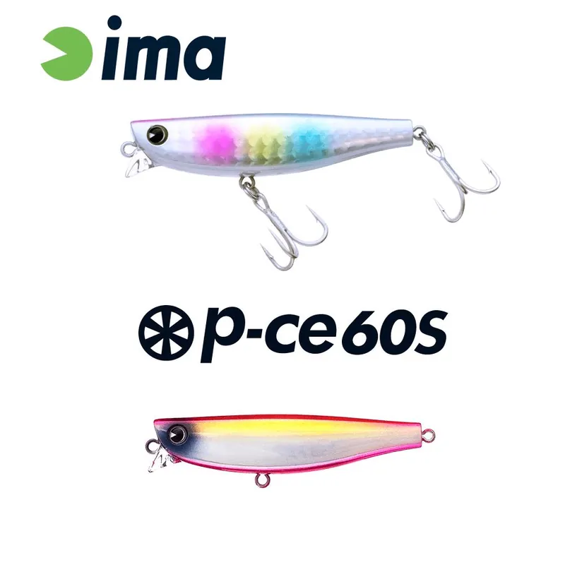 Nieuw Ima P-Ce 60S 60mm 10g 020 Pink & Pink wobbler