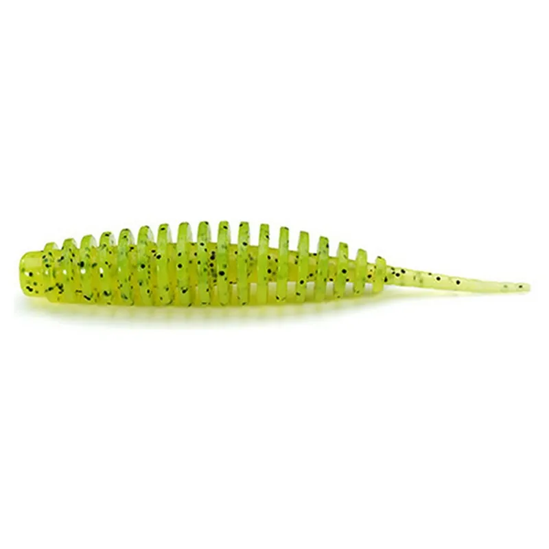 Direct Verzonden FISHUP Tanta 2" (9pcs.), 055 - Chartreuse/Black gumiféreg