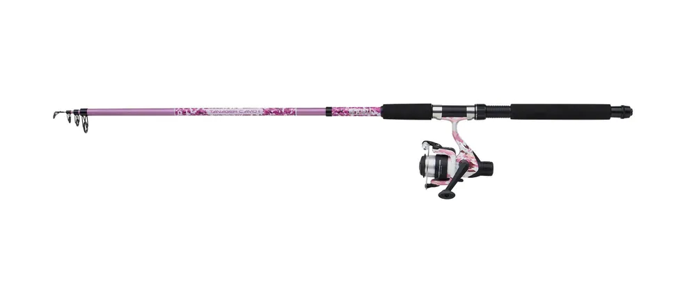 Meest Verkocht Mitchell TANAGER PINK CAMO II T240 10-30 SPIN CMB pergető szett