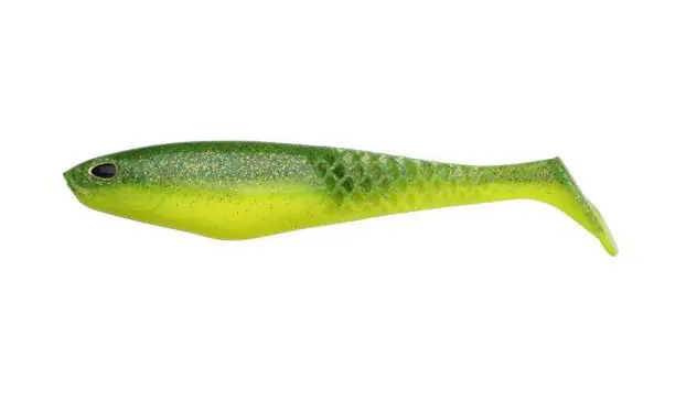 Berkley PowerBait Cullshad 15cm 3pcs Lime Chartreuse gumihal Finale Uitverkoop