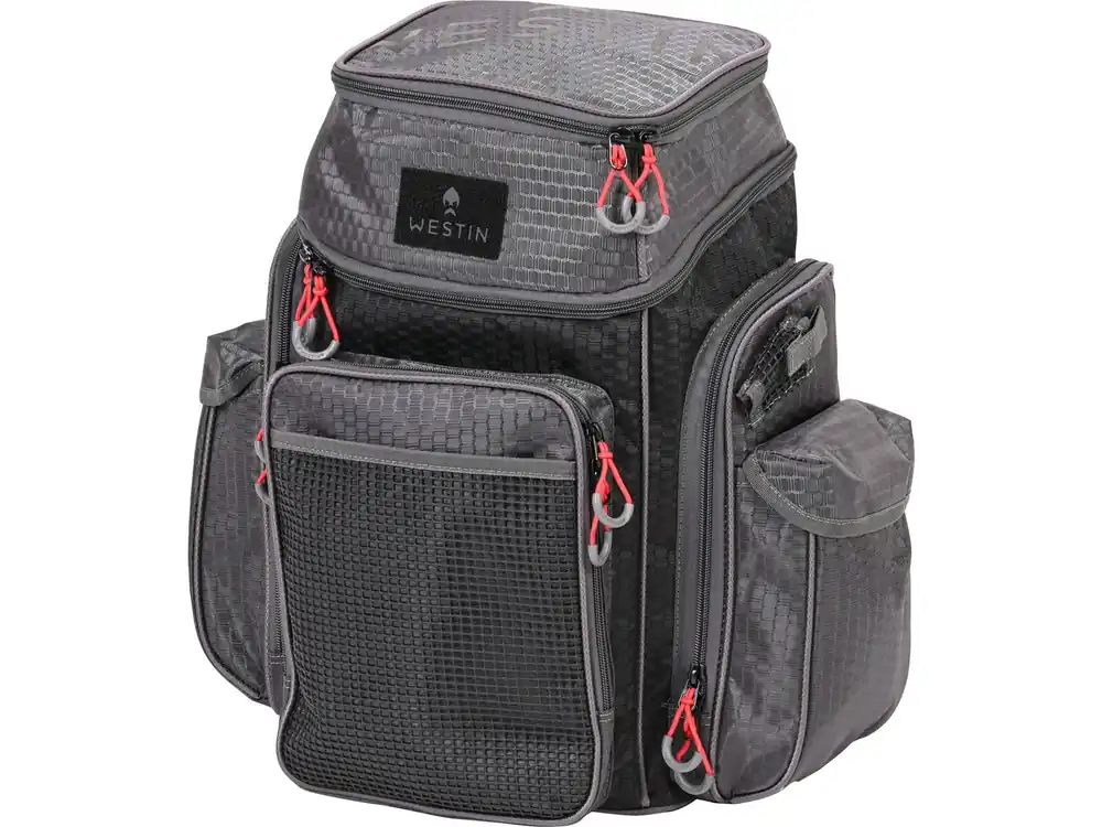 Betaalbaar WESTIN W4 Backpack Plus 2 dobozzal - szürke-fekete színben