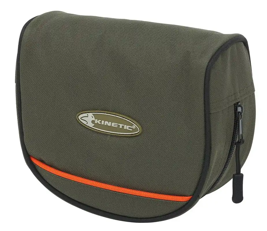 Seizoensaanbieding KINETIC Reel Pouch M Moss Green orsó tartó táska