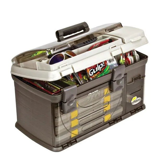 Actieprijs Plano Guide 777101 GUIDE SERIES W/ 4-23701 SRack System Pro ; 54x30,5x30,5cm, (3700 (x4)) horgászdoboz