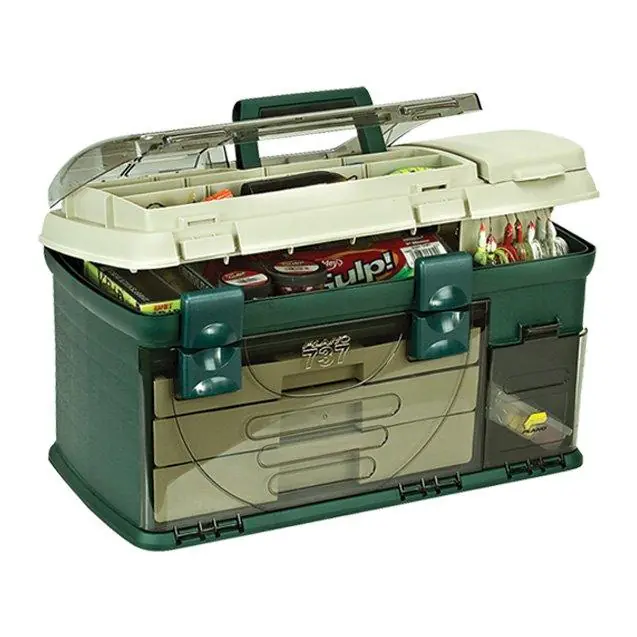 Plano Three-Drawer Tackle Box ; 37,5x21,6x19,1cm horgászdoboz Lage Prijs