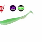 Tijdelijk Beschikbaar Molix RA Shad 3.8" / 625 - UV Tournament Mint Green Glow gumihal