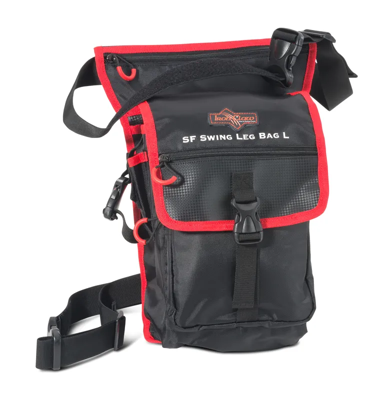Aanbieding IRON CLAW SF Swing Leg Bag L combra csatolható pergető táska / + 1 doboz / 30X20X14cm