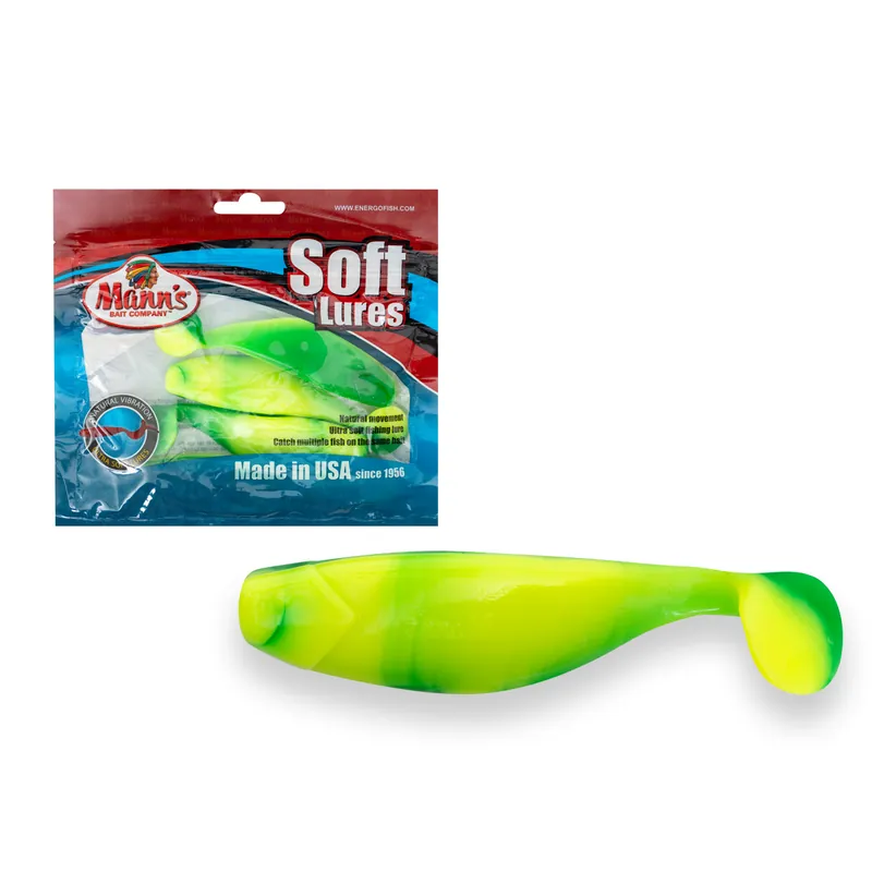 Laatste Kans Mann‘s 10cm Shad Fg 4db/csomag gumihal