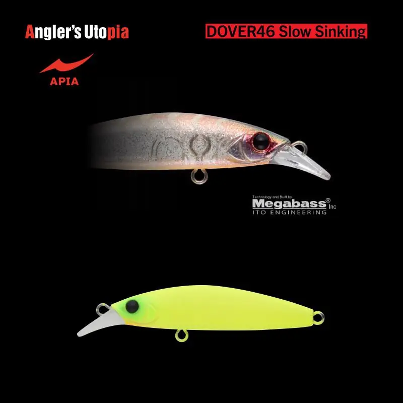 Apia Dover 46 Slow Sinking 46mm 2.3g 06 All Chart wobbler Bestseller
