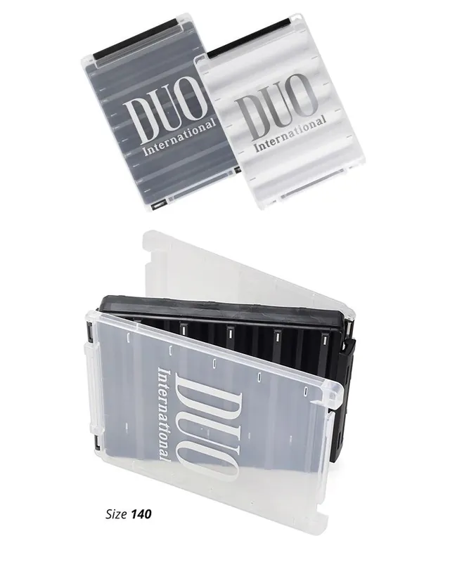 Op = Op Doboz Duo Reverse Lure Case 140 20.5X14.5X4cm Pearl Black/Gold Logo