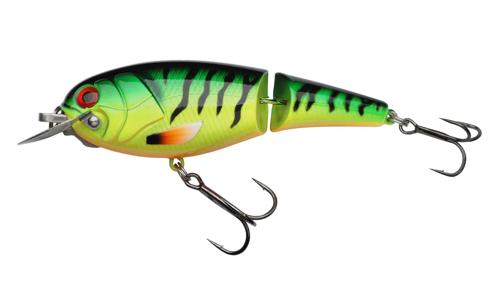 Abu Garcia Beast Hi-Lo Jointed floating 12cm/47g Firetiger wobbler Rechtstreeks Van De Fabrikant