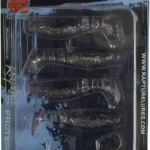 Populair Rapture Slugger Shad Set 55 Smoke Ghost 4+2db/csg, műcsali szett