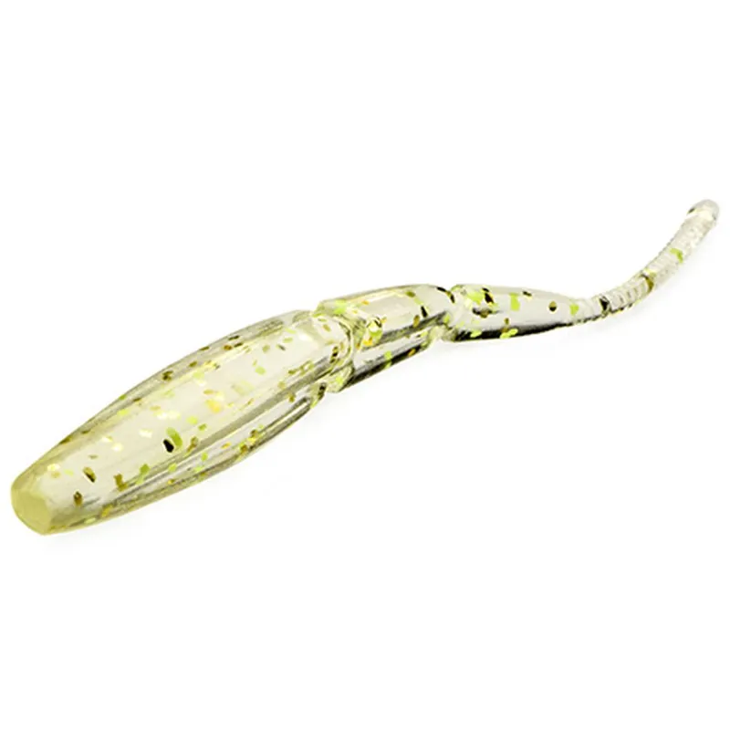 Finale Uitverkoop FISHUP Aji Triple Stick 1.9" (10pcs.), 412 - UV Clear/Chartreuse