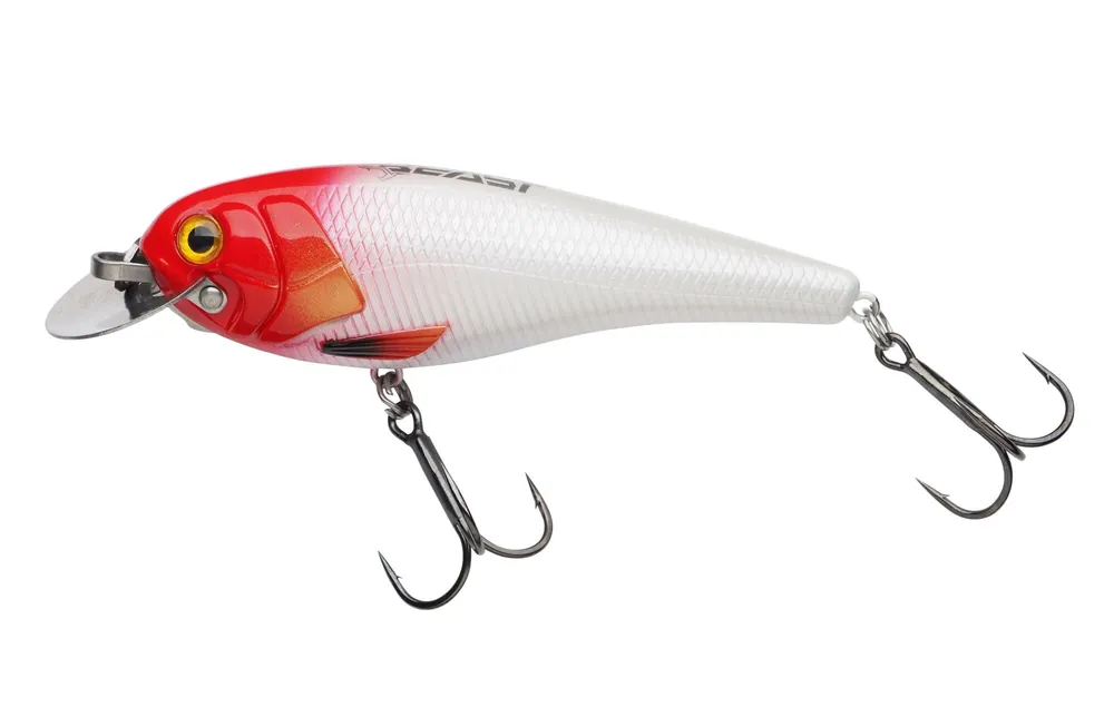 Abu Garcia Beast Hi-Lo floating 9cm 22.4g Red Head wobbler Merkproduct