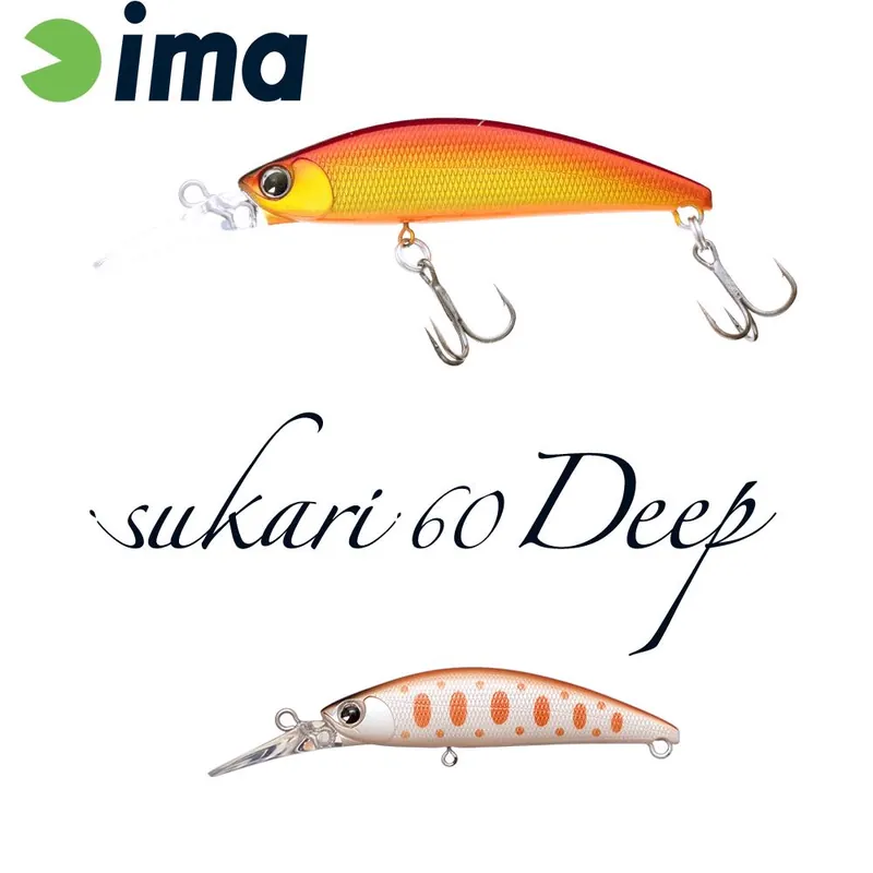 Nieuw Ima Sukari 60 Deep 60mm 8g 020 Pearl Off White wobbler