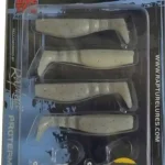 Merkproduct Rapture Slugger Shad Set 55 Chartreuse Ghost 4+2db/csg, műcsali szett