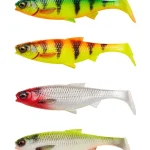 Veilige Betaling Savage Gear 3D RIVER ROACH 12CM 17G DW MIX 4 Darab gumihal