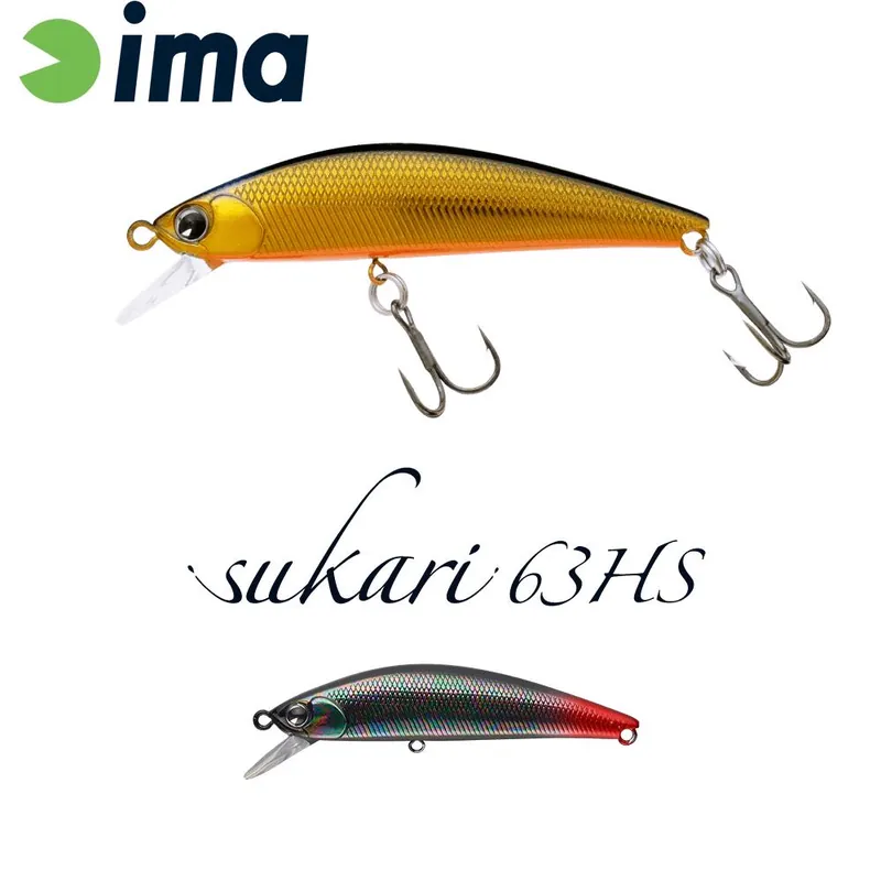 Nu Kopen Ima Sukari 63Hs 63mm 8g 014 Titanium Black 2 wobbler