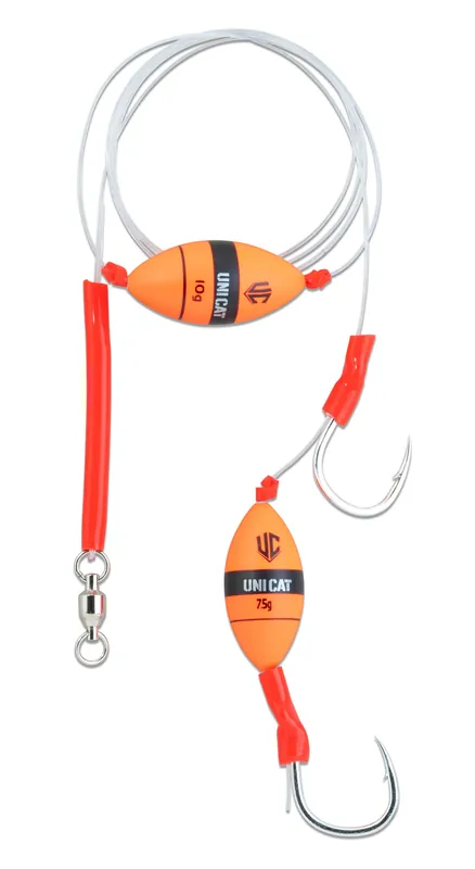 UNI CAT Smelly Bait Gripper Rig fogós harcsázó végszerelék Alleen Vandaag