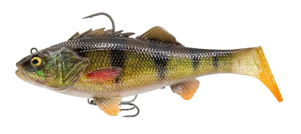 Savage Gear 3D PERCH RTF FS 12.5CM/37G BROWN PERCH gumihal Uitverkoop