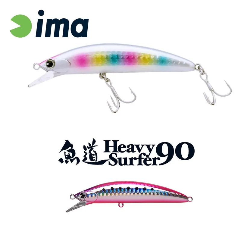 Direct Beschikbaar Ima Heavy Surfer 90Hs 90mm 28g 102 Pink Sardines wobbler