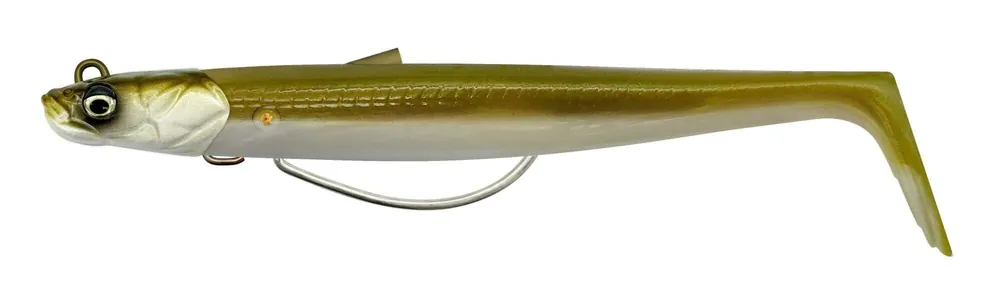 Savage Gear SANDEEL V2 WL 13CM 31G S KHAKI 2P1 gumihal Populair