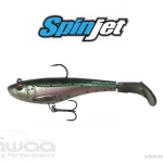 Actieprijs Biwaa Spinjet 4" 10cm 18g 49 Rainbow gumihal