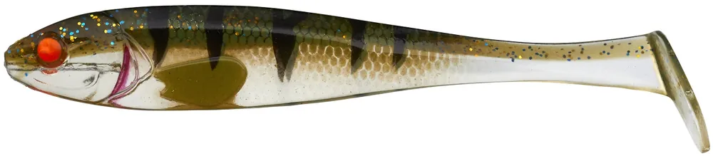 Superprijs Illex Magic Slim Shad 4 (8cm) Magic Green Perch 6db