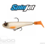 Tijdelijk Beschikbaar Biwaa Spinjet 4" 10cm 18g 02 Pearl White gumihal
