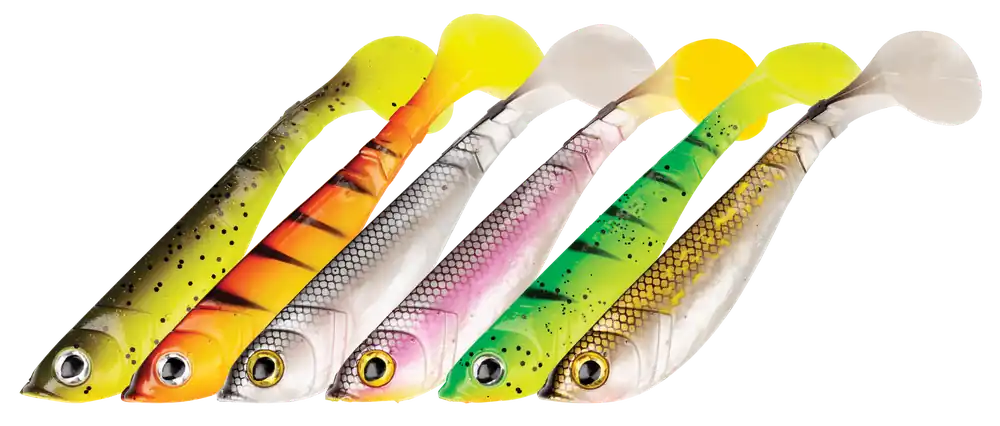 Gereduceerde Prijs Berkley Pulse Shad MixBox 8cm 36pcs